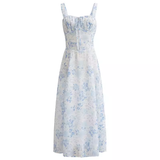 Wjczt A-line Floral Long Dress HOT1363