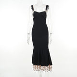 jester dress to impress Stitching Fishtail Dress Autumn New Gentle Lady Style Dress Female Yl616dg