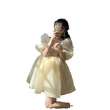 dress Fairy Skirt Gauze Skirt Pettiskirt Chiffon French Retro Court Style Fairy Girl Birthday Party Small Dress Yarn