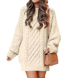 fall trends 2024 outfits 2024 Knitwear Women's Long Sleeve Loose Half Turtleneck Collar Thick Needle Pullover plus Size Solid Color Sweater Coat Autumn and Winter