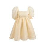 dress Fairy Skirt Gauze Skirt Pettiskirt Chiffon French Retro Court Style Fairy Girl Birthday Party Small Dress Yarn