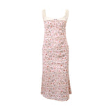 Wjczt outfit ideal Flamingo Pink Floral Elegance Dress