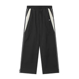 Wjczt - Women Casual Joggers Pants Fashion Streetwear Oversized Sports Wide Leg Pants Hip Hop Y2k Sweatpants High Waist Baggy Trousers