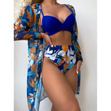 Wjczt  New Bikini Beach Skirt Tunics for Beach Cover up Swimsuit Women Ruffle Biquini Bathing Suit Summer Beach Wear Swim Suit