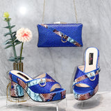 Wjczt Fashionable Top Italian Designers 2023 Luxury Elegant Clutch Bag Bright Diamond Snake Print Summer Women's Shoes With High Heels