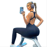 Wjczt Sportswear Women's Gym exercise solid color tight quick drying high bounce hip lift yoga wear