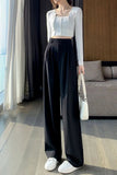 Wjczt outfit ideal Elodie Effortless Wide Legs Korean Pants