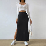 Wjczt outfit ideal Aspen Knit Midi Bodycon Skirt