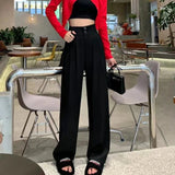 Wjczt outfit ideal Elodie Effortless Wide Legs Korean Pants