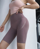 Wjczt Seamless Tummy Control Sports Pants Women Stretchy High Waist Sports Pants Push Up Running Women Gym Fitness Leggings