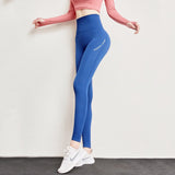 Wjczt Seamless Tummy Control Sports Pants Women Stretchy High Waist Sports Pants Push Up Running Women Gym Fitness Leggings