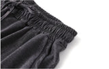 Wjczt Women Casual Harajuku Long Ankle Length Trousers Summer Autumn Plus Size Leggings Solid Elastic Waist Pants Black Pants