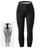 Wjczt Body Shaper Leggings Women High Waist Fitness Sport Leggings Sweat Abdomen Legging Push Up Women Sportswear