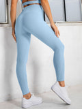 Wjczt High-Waist Breathable?Elastic Sports Tights Women's Fashion Casual Nude Fitness Sports Leggings Sports Fitness Pants