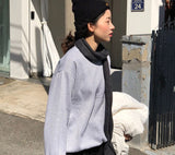 Wjczt Solid Color Hoodies Women Jersey Winter Fleece Korean Harajuku Sweatshirt Women Kpop Kawaii Black Pink Womens Pullover