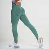 Wjczt Seamless Leggings Women Sport Push Up Leggings Fitness High Waist Women Clothing Gym Workout Pants