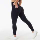 Wjczt Seamless Sport Push Up Leggings Women Ribbed Hip Lift High Waist Leggings Workout Scrunch Bum Fitness Leggings