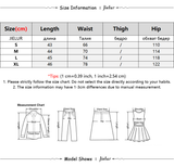 Wjczt New Summer Women High Waist Wide Leg Denim Shorts Casual Female Loose Fit Streetwear Solid Color Straight Jeans Shorts