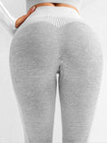 Wjczt Women Sexy Push Up High Waist Leggings Gym Activewear Seamless Legging Knitting Workout Femme Jegging