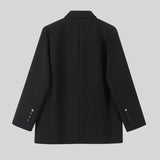 Wjczt Black Suit Coat Female Autumn Winter 2022 New High-level Design Early Autumn Loose Suit Blazers for Women Blazers for Women