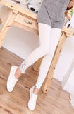 Wjczt sexy Women Leggings Fashion Gauze Patchwork Breathbale Legging Workout Comfortable Pants trousers leg08