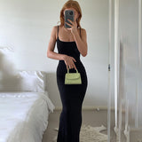 Wjczt Fashion Sexy Skims Summer Dress Backless Evening Maxi Dress Women Party Club Ladies Bodycon Peach Hip Elegant Long Dresses Woman