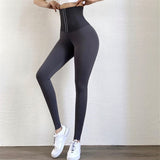 Wjczt Women High Waist Legging Push Up Fitness Summer Legging Body Shaper Mujer Corset Slim 25% Spandex Elastic Leggings Sports Wear