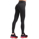 Wjczt Women Fitness Leggings Workout Push Up Leggings Sports Jegging Feamle Sexy V-Waist Legging Women