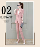 Wjczt Summer New Korean Fashion Elegant Women's Trouser Suits Office Blazer White Vest Casual Pants Three Piece Set Female Jacket Set