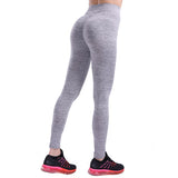 Wjczt Women Fitness Leggings Workout Push Up Leggings Sports Jegging Feamle Sexy V-Waist Legging Women