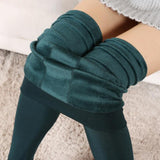 Wjczt Women Warm Leggings Winter High Elastic Leggings Feamle Casual Winter Skinny Warm Women Sexy Velvet Legging