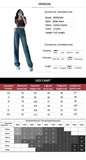 Wjczt Jeans Women Baggy High Waist Pants 2022 New Fashion Straight Leg Pants Y2k Denim Trousers Vintage Loose Washed Mom Jeans