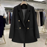 Wjczt Spring and Autumn 2022 New Style Suit Jacket Female Korean Version Casual Loose Fashion Commuter Suit Jacket Female S-XXL