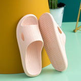 Wjczt Summer Thick Platform Bathroom Home Slippers Women Fashion Soft Sole EVA Indoor Slides Sandals Non-slip Flip Flops Free Shipping