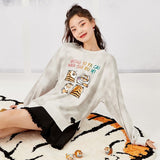 Wjczt Sweatshirt Women Chinese Style Plate Buckle 2022 Spring New Loose Slit Top Hoodies For Woman