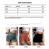 Wjczt Short Tights Woman Fitness Short Leggings Women Sports Tights Cycling Shorts Sport Legging Seamless Push Up Gym Pants Summer2022