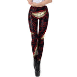 Wjczt Women Colorful Sexy Bowknot Printing Christmas leggins Push Up Gym High Waist Leggings Female Pants Workout Trouser