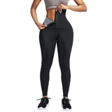 Wjczt Workout Leggings Sport Women High Waist Fitness Leggings Sweat Abdomen Legging Push Up Women Sportswear