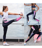 Wjczt Big strength Big size Women Leggings Casual Compression Fitness Ladies Workout High Waist Long Leggings Trousers