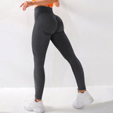 Wjczt High Waist Seamless Leggings Push Up Sport Women Fitness Running Yoga Pants Workout Trousers Gym Tight Pants Women