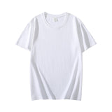 Wjczt Summer Cotton Womens T-shirt Short-sleeve Woman T shirt Short Sleeve Pure Colors clothing t shirts Tops Tee women&#39;s clothing