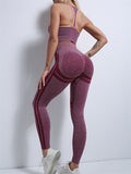 Wjczt Fitness Leggings Push Up Buttocks Seamless Women Running Leggings High Waist Gym Women Clothing Workout Slim