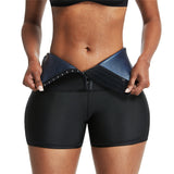 Wjczt Sweat Sauna Pants Body Shaper Weight Loss Slimming Pants Waist Trainer Shapewear Tummy Hot Thermo Sweat Leggings Fitness Workout