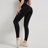 Wjczt High Waist Seamless Leggings Push Up Leggins Sport Women Fitness Running Yoga Pants Energy Elastic Trousers Gym Girl Tights