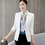 Wjczt 2022 Blazer Ladies , Blazer Pocket Jacket, Slim Fit Jacket, Long-sleeved Korean Style Ladies Office Jacket, Blazer traf tangada