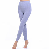 Wjczt Cotton Thermal Leggings Female High Waist Thin Flexiable Fashion Solid Tight Body Pants Plus Size Clothing Women теплые колготки