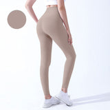 Wjczt High Waist Naked feeling Leggings Push Up Sport Women Fitness Running Yoga Pants Energy Seamless Leggings Gym Girl leggings