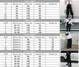 Wjczt Gothic Streetwear Women&#39;s Cargo Pants with Chain Punk Techwear Black Oversize Korean Fashion Wide Leg Trousers Alt