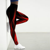Wjczt Leggings Women High Waist 3D Tiger Printed Yoga Pants Tights Gym Clothing Animals Workout Leggings Fitness Leggins Ladies Legins