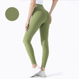 Wjczt High Waist Naked feeling Leggings Push Up Sport Women Fitness Running Yoga Pants Energy Seamless Leggings Gym Girl leggings